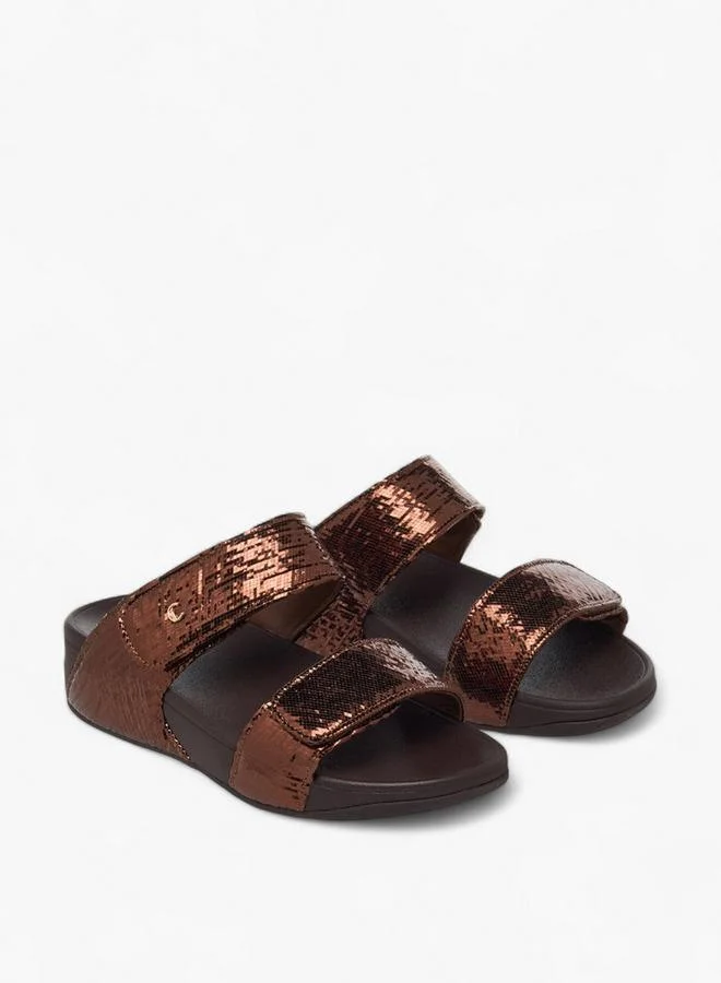 لو كونفورت صنادل نسائية بشريط لاصق